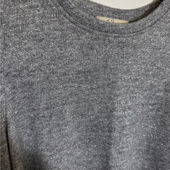 Les Serein Puff Shoulder Gray sweater - L - NWT - Picture 2 of 7